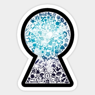 Kingdom Keyhole Sticker